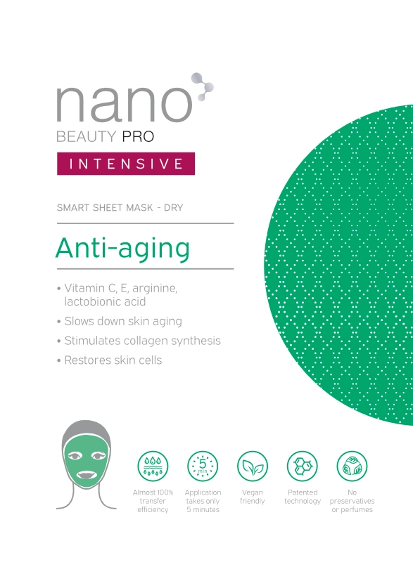 Anti-aging face mask Intensive nanoBeauty