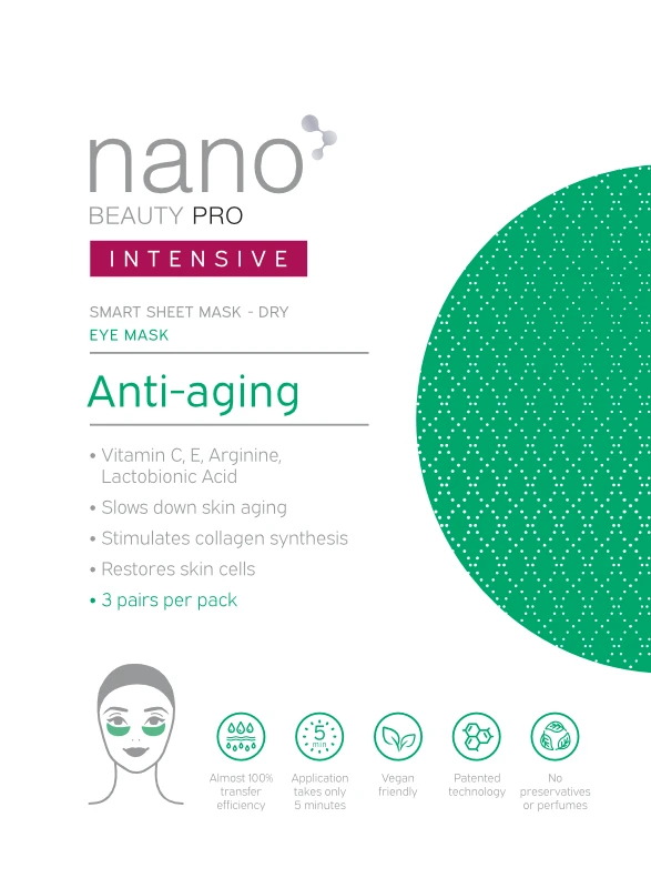 Anti-aging eye mask Intensive nanoBeauty